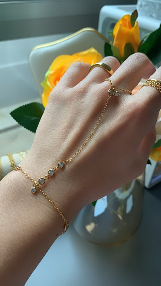 Pulsera de dedo delicada - Richesse Jewels