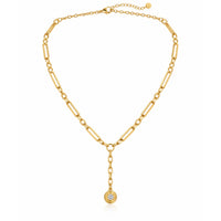 Collar Enlace en Y con Zirconia